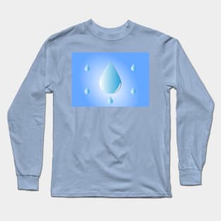 Water drop Long Sleeve T-Shirt